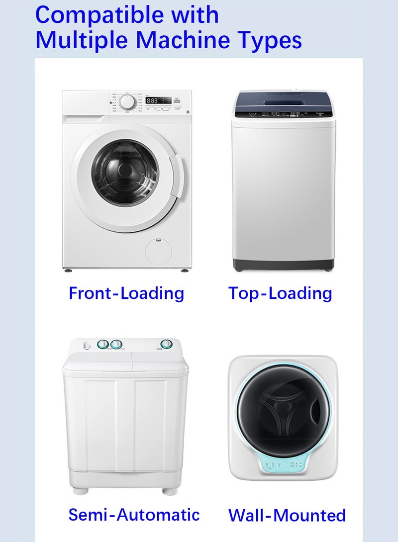DUER Washing Machine Cleaner, 6 in 1 Washer Odor Eliminator, Build-up & Residue Removal for All Washers, 520ml - Image 5